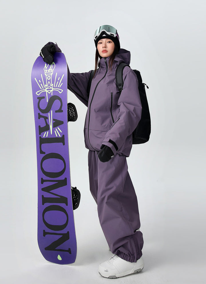 スキーウェア上下セット O2POSE公式/スキーウェア 3L-WEAR 上下セット ウィメンズ