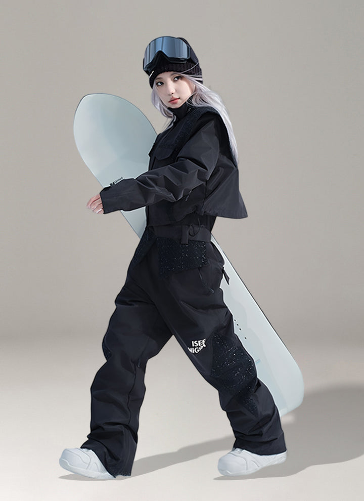 O2POSE公式/スキーウェア テフロン加工 上下セット ウィメンズ