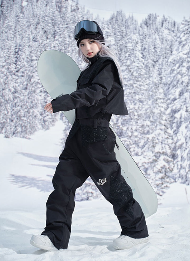 O2POSE公式/スキーウェア テフロン加工 上下セット ウィメンズ