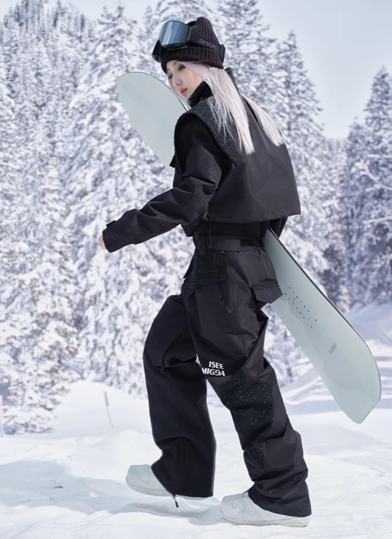 O2POSE公式/スキーウェア テフロン加工 上下セット ウィメンズ