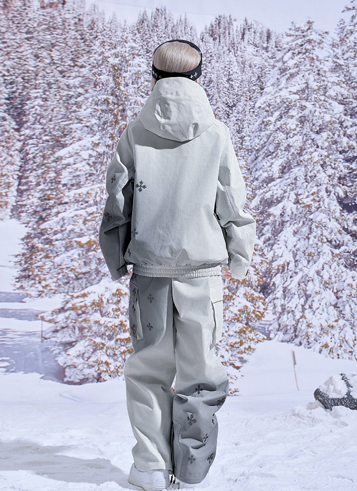 O2POSE公式/スキーウェア 3L-WEAR 上下セット おしゃれ