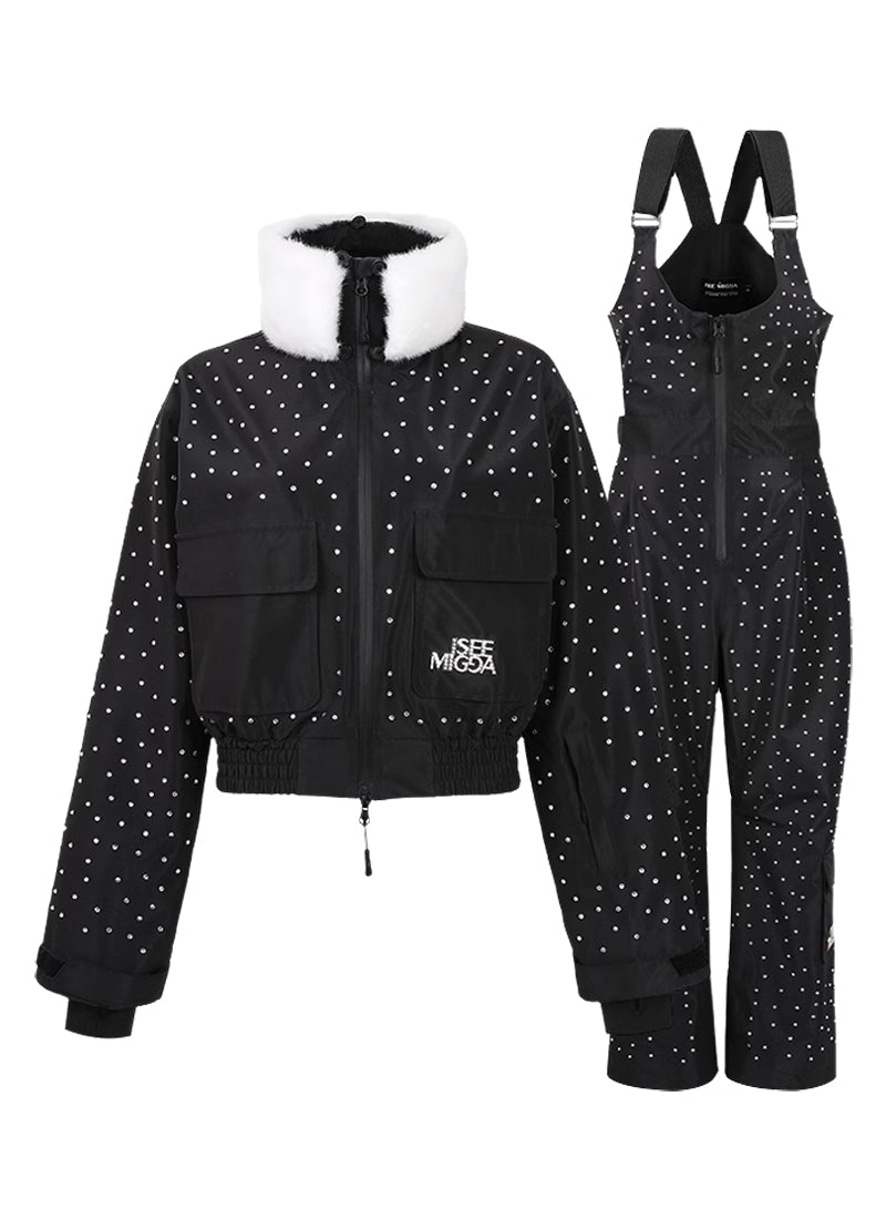 O2POSE公式/スキーウェア 3L-WEAR 上下セット ウィメンズ