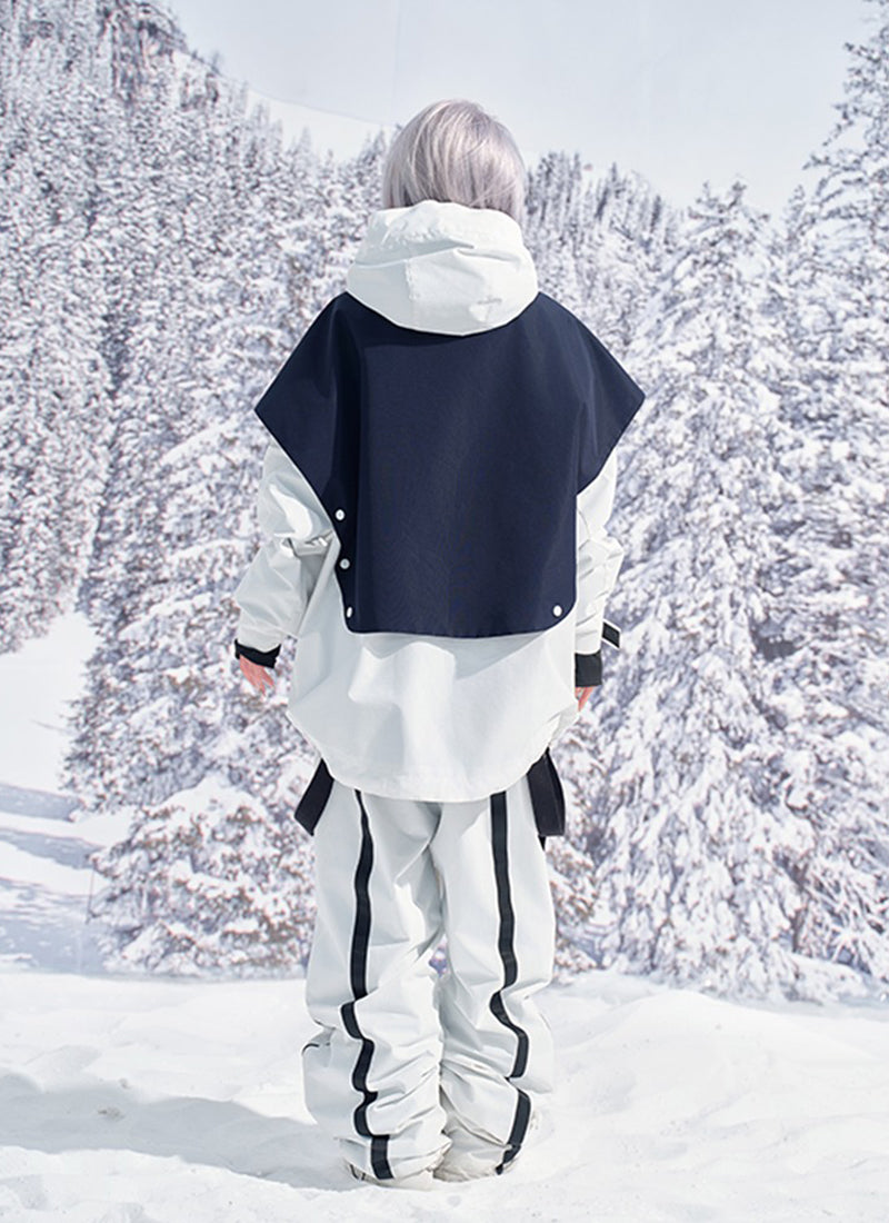O2POSE公式/スキーウェア セーラー風 上下セット ウィメンズ